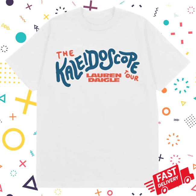 Official Lauren Daigle Store Merch The Kaleidoscope Tour White T-Shirts Laurendaigle
