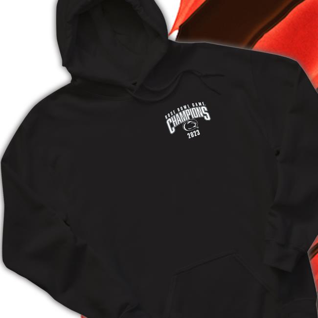 Men's Fanatics Branded Navy Penn State Nittany Lions 2023 Rose Bowl Champions Hoodie