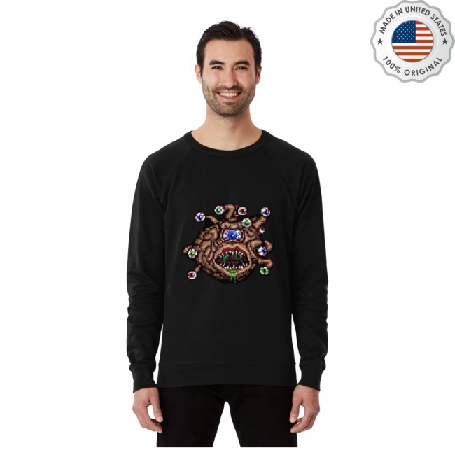 Beholder Lightweight Sweatshirt Pullover Crewneck Sweatshirt