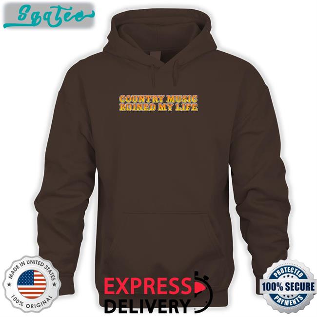 Shitheadsteve Shop Country Music Ruined My Life Long Sleeve Shirt