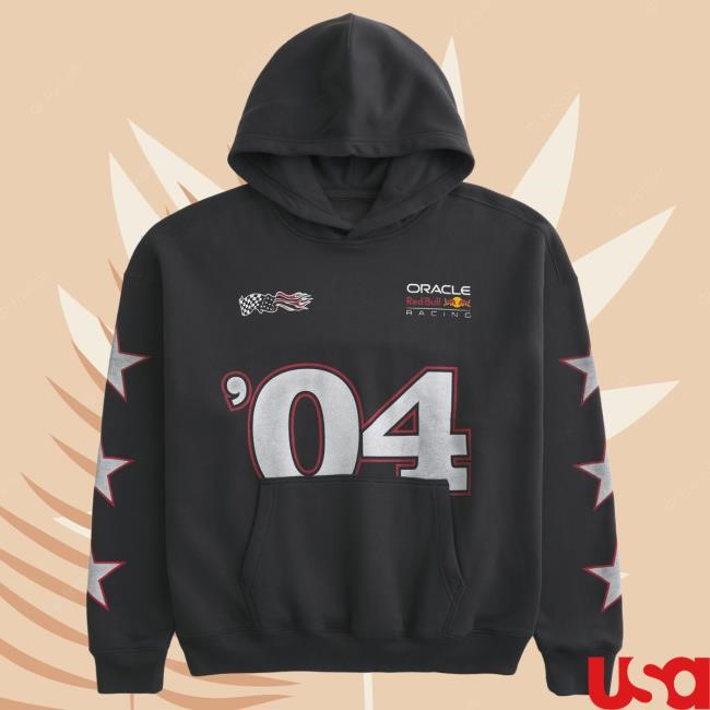 Official Hollister Co Merch Store Boxy Oracle Red Bull Racing Graphic Hoodie Hollister Apparel Clothing Shop Hollisterco