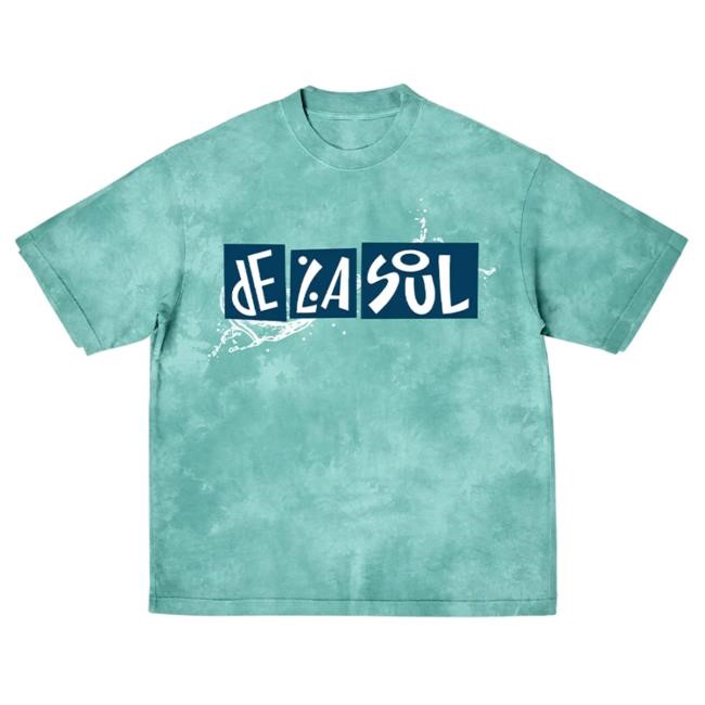 De La Soul Clear Lake Audiotorium Tie-Dye Shirt De La Soul Merch