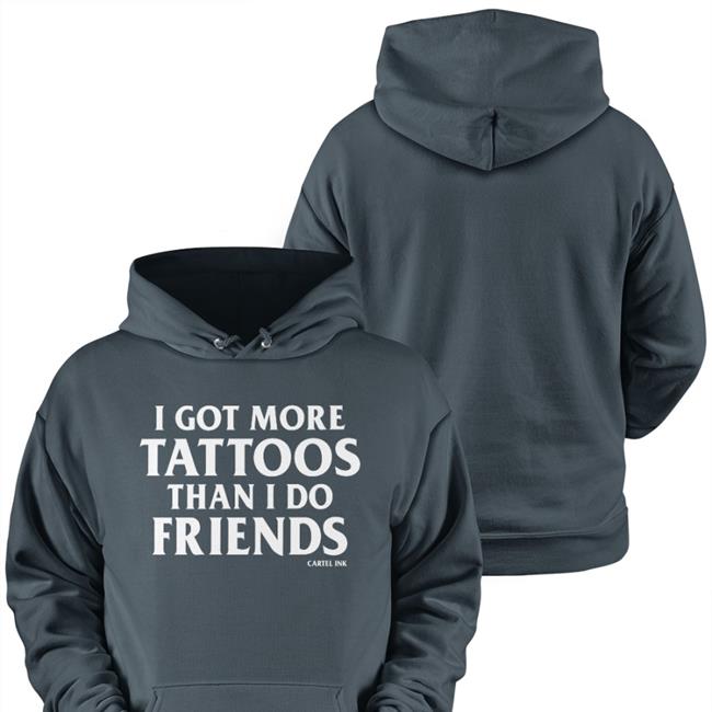 I Got More Tattoos Than I Do Friends Tank Top