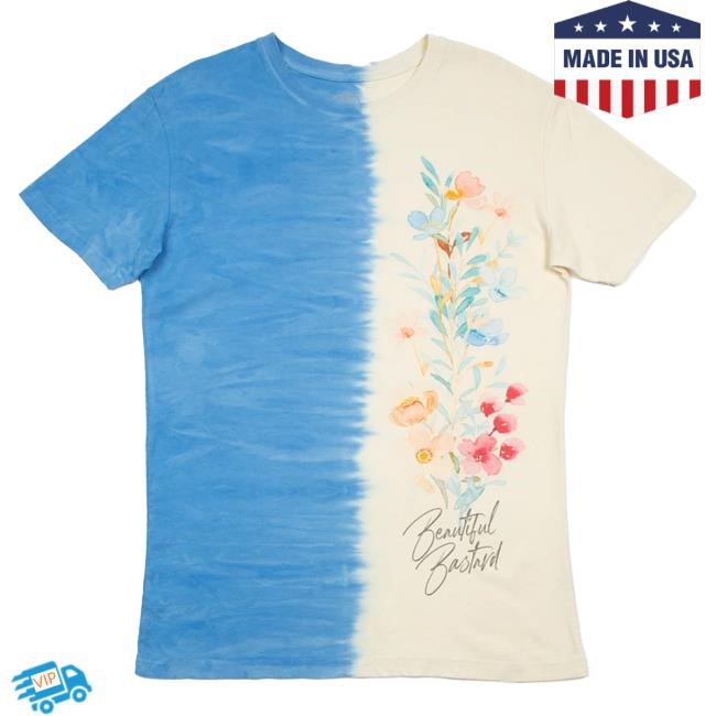 Official Beautiful Bastard Merch Store Philip DeFranco Beautiful Bastard Flowers Popover Shirt