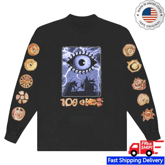 Official Atlantic Records Merch 100 Gecs Software L/S Tee 100Gecs