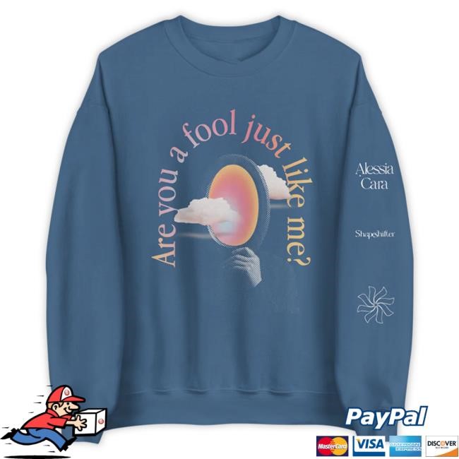 Alessia Cara: 'Are You A Fool' Slate Blue New Crewneck Sweatshirt
