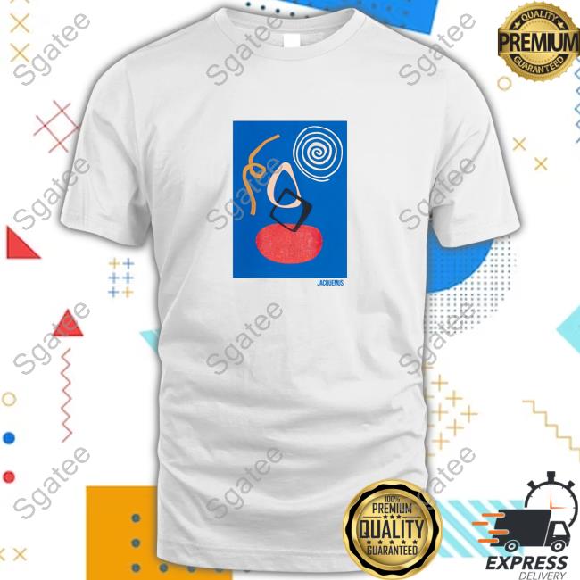 Official Jacquemus Cuadro Abstract-Print Tee