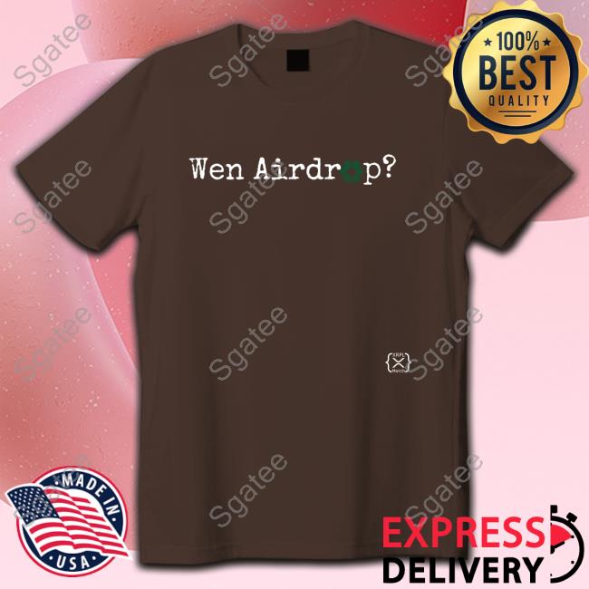 Xrpl Merch Casinocoin Wen Airdrop T-Shirt