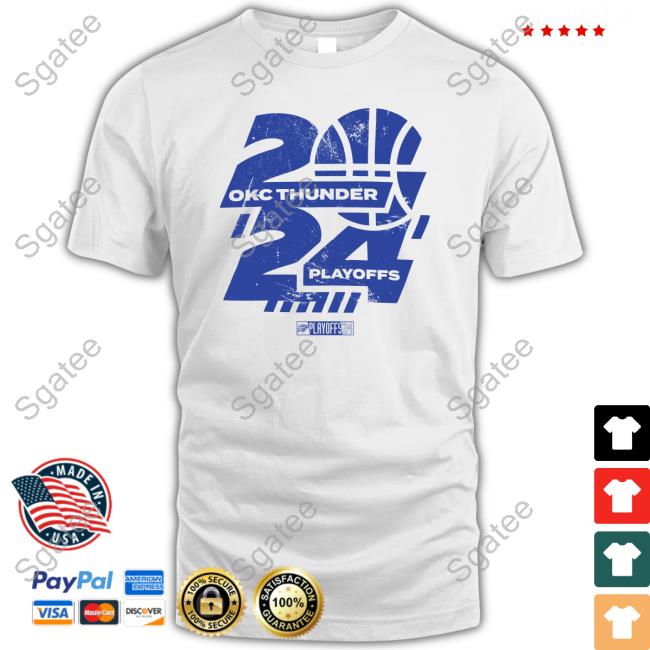 Official OKC Thunder Reveal Game 1 Playoff Tshirt