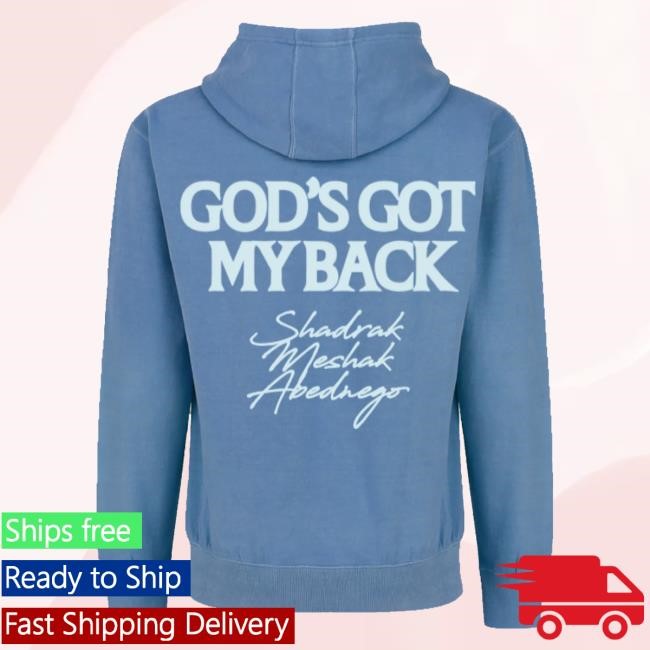 Official Brandon Lake Merch Store God's Got My Back Crewneck - Blue