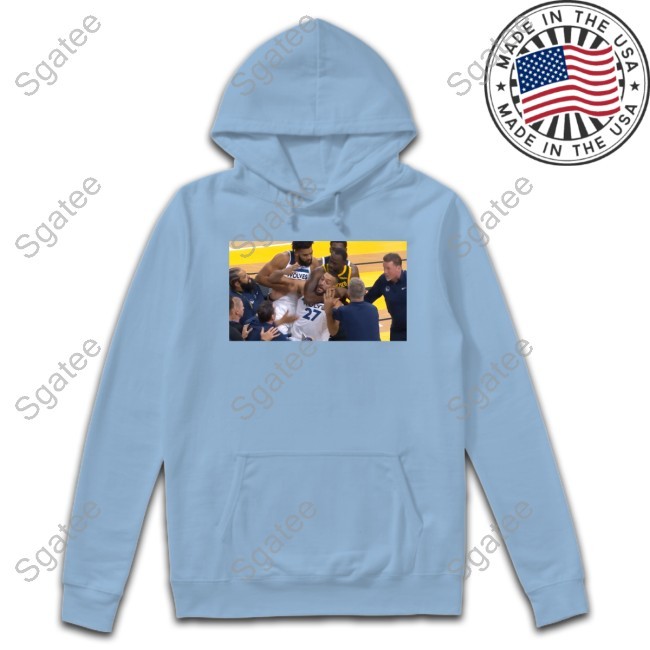 Draymond Green Headlocks Rudy Gobert New Tee