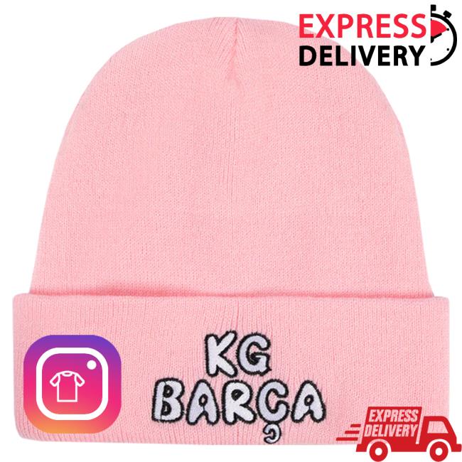 Official Karol G Merch Store Karol G X Fc Barcelona Beanie Hat Karol G Apparel Shop KarolG