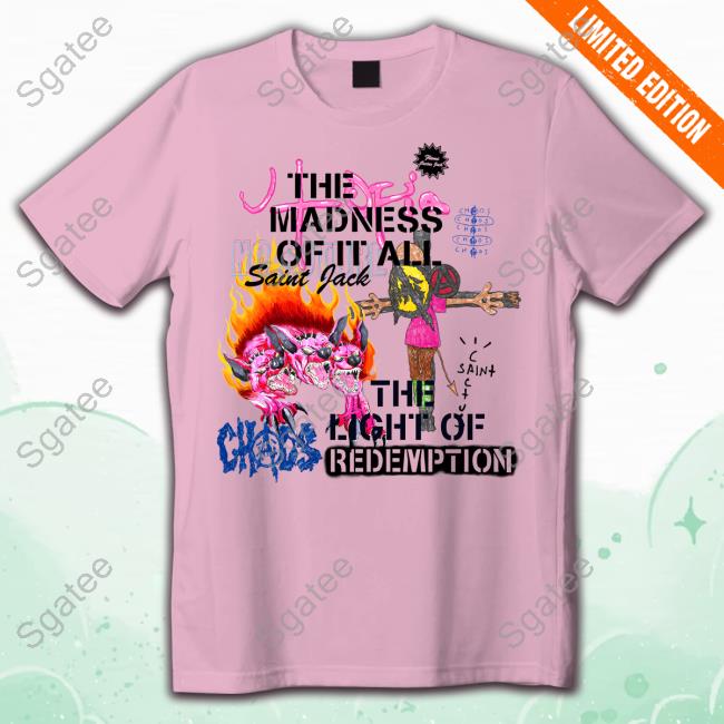 Official Travis Scott Merch Utopia X St Michael 3A Tee