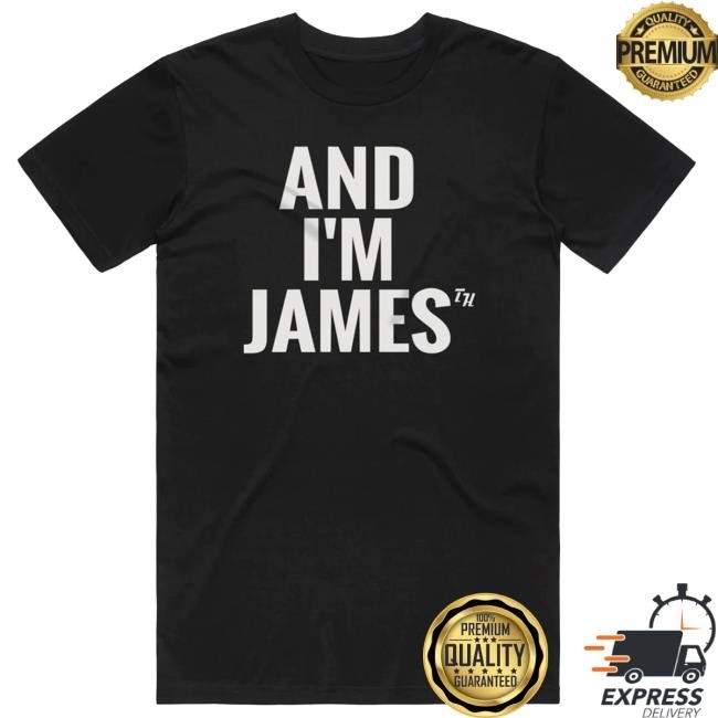 Throttle House - And I'm James - Black Shirt