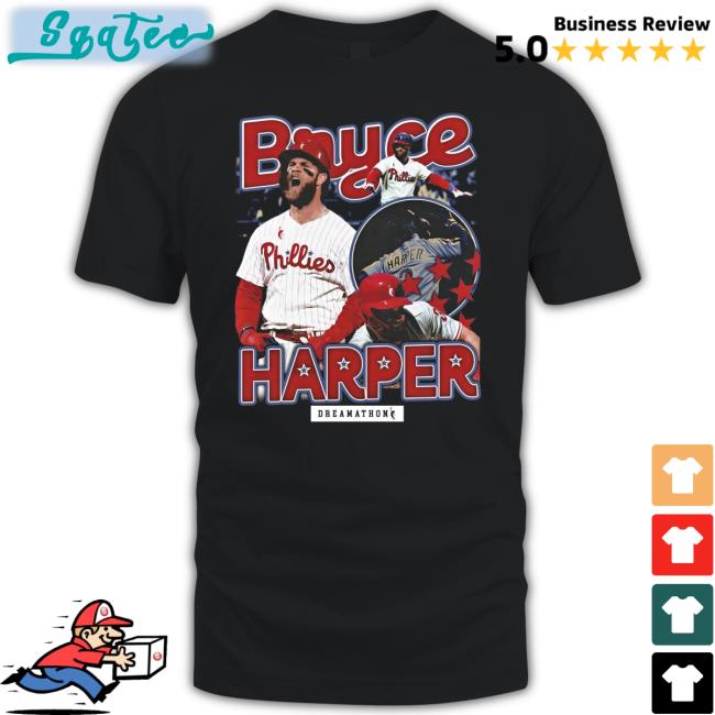 Dreamathon Merch Quez Watkins Bryce Harper T Shirt Eliot Shorr Parks