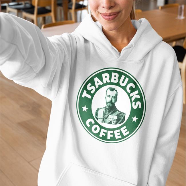 Tsarbucks Coffee Tee Shirt Russian Nina Byzantina