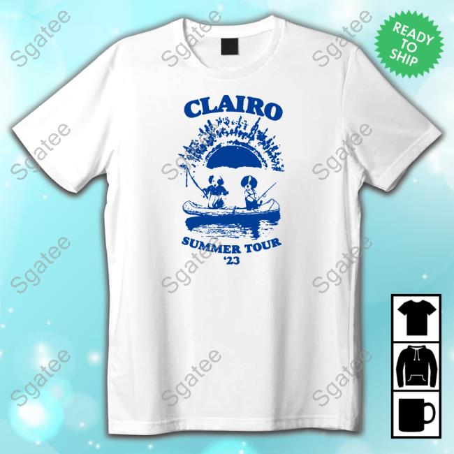 Official Clairo Merch Summer Tour '23 Tee