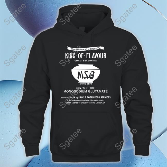 Official Msg Haiyaa Special King Of Flavour Umami Seasoning T Shirts