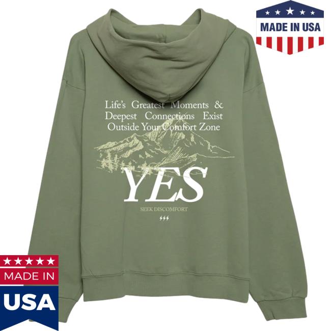 Official Seek Discomfort Merch Green Greatest Moments Sweater