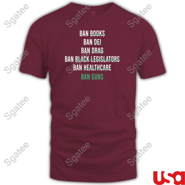 Here 4 The Kids Ban Guns Long Sleeve Tee