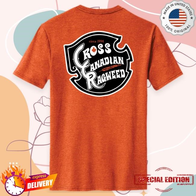 Official Cross Canadian Ragweed Merch Old School Logo Tees
