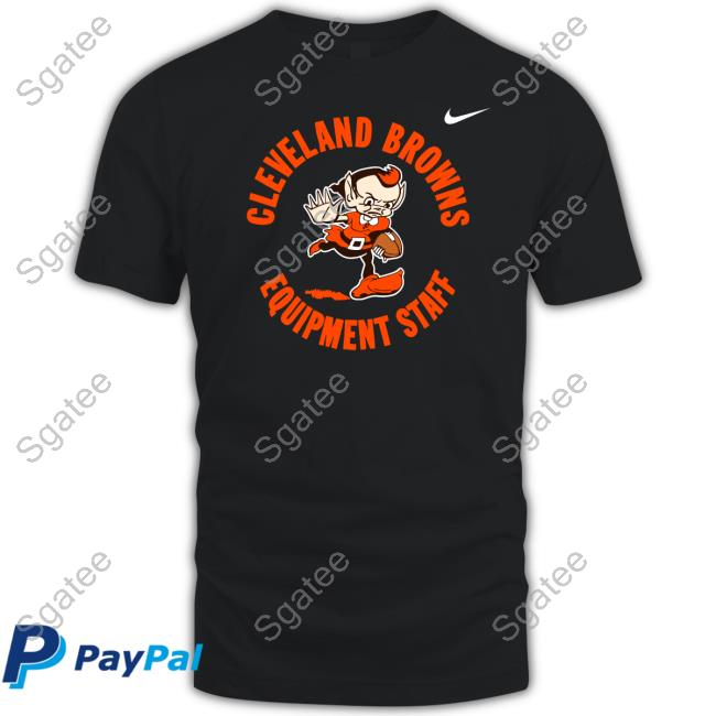Official Cleveland Browns Equipment Staff Hoodie