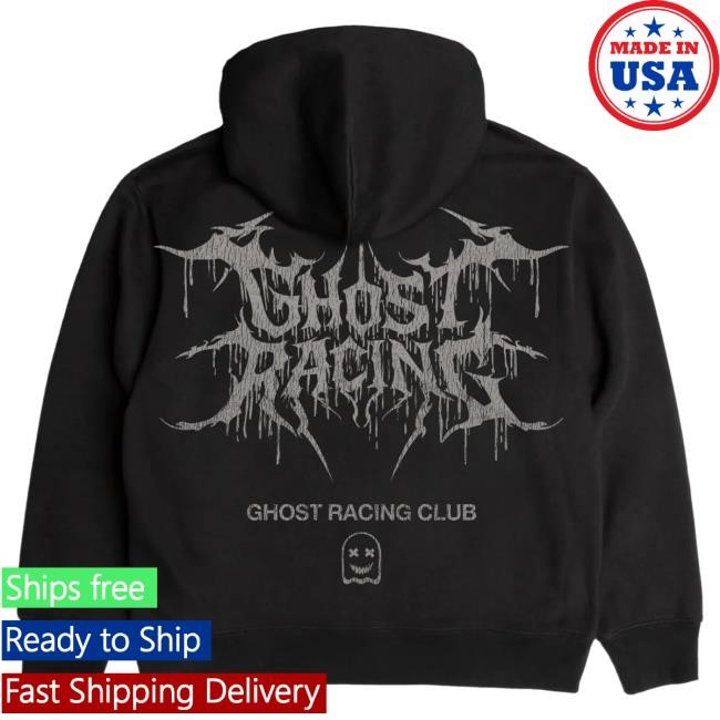 Official Ghost Racing Heavy Weight Sigil Hoodies - Black