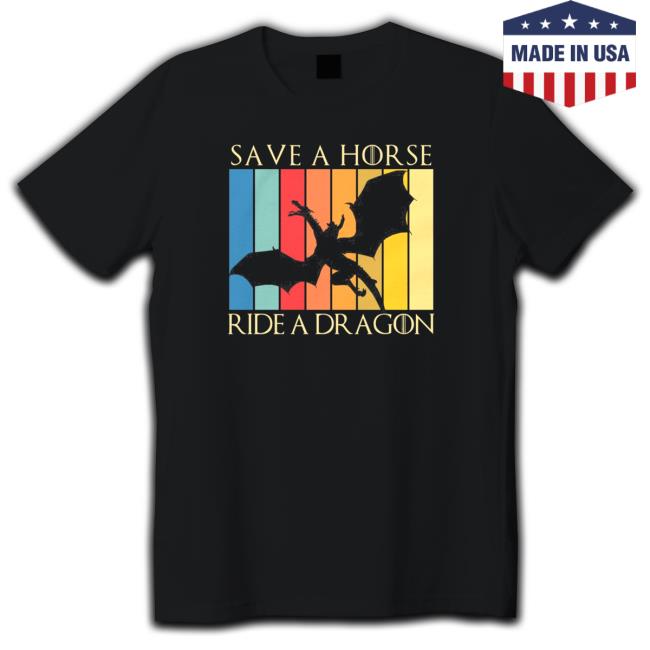 Bolen Media Merch Save A Horse Ride A Dragon Hoodie