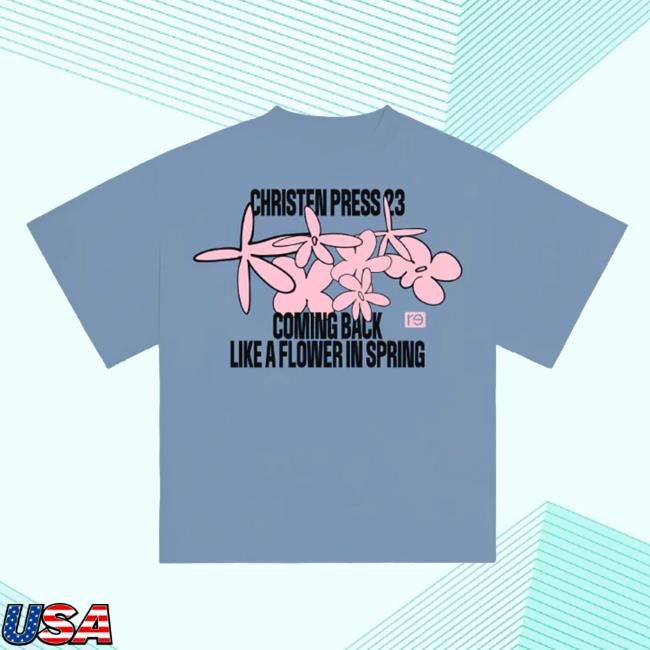 Christen Press 23 Flower Shirt Re—Inc Shop