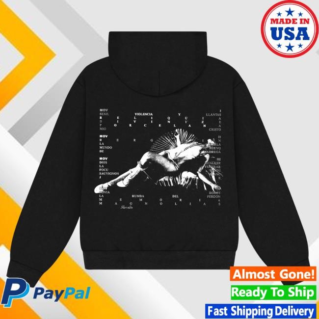 Official Rosalia Merch Store LUX Logo Popover Hoodie