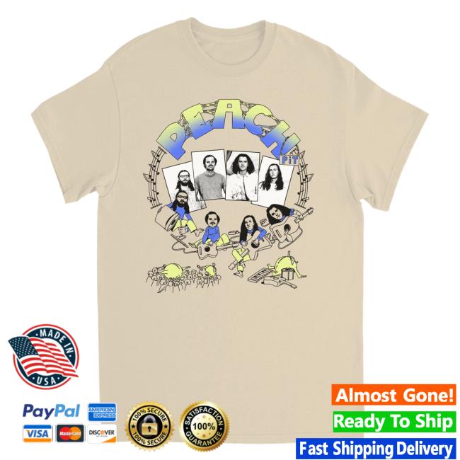 Peach Pit Merch Store Crowd Surf Tee Shirt
