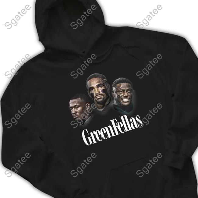 Jalen Hurts Green Fellas Long Sleeve Tee Jalen Hurts Merch