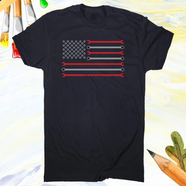 Official 80Eighty Merch 80Eighty® Wrench Flag T-Shirts 80 Eighty