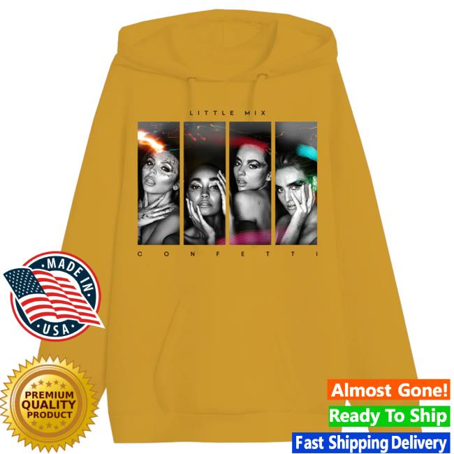 Official Little Mix Merch Store Shop Little Mix Confetti Strips Hoody