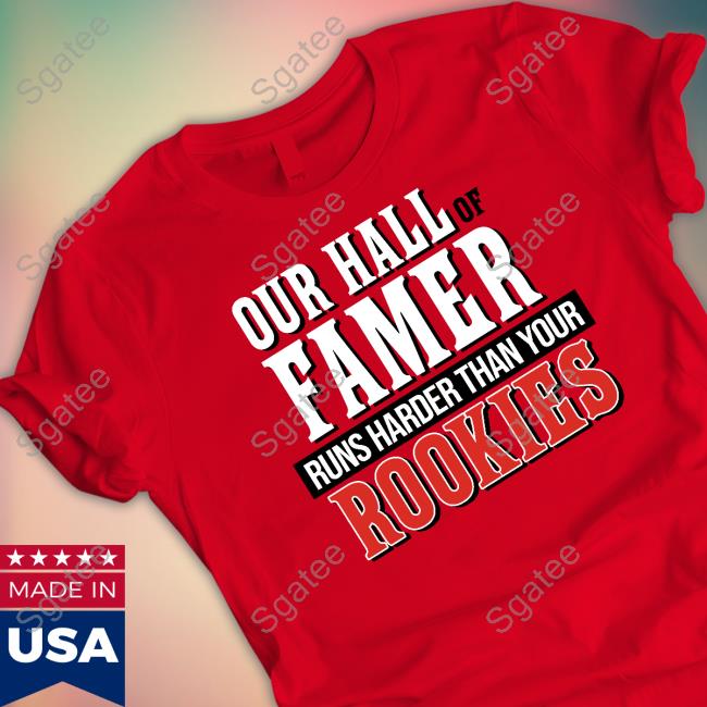 Official Joey Votto Our Hall of Famer Runs Harder Than Your Rookies Shirt Bally Sports Cincinnati