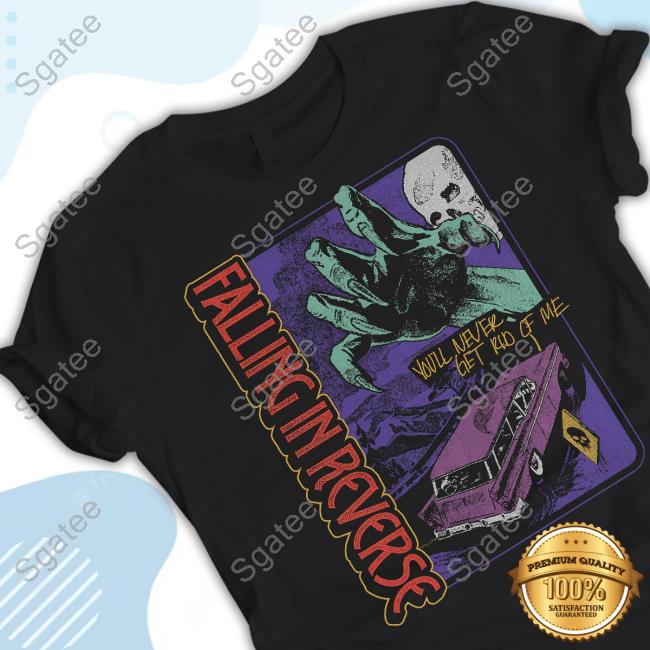 Falling In Reverse Merch Spooky Drive Long Sleeved T Shirt