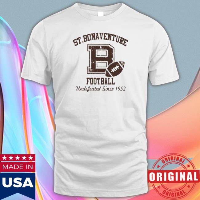 St Bonaventure Football undefeated since 1952 Cap