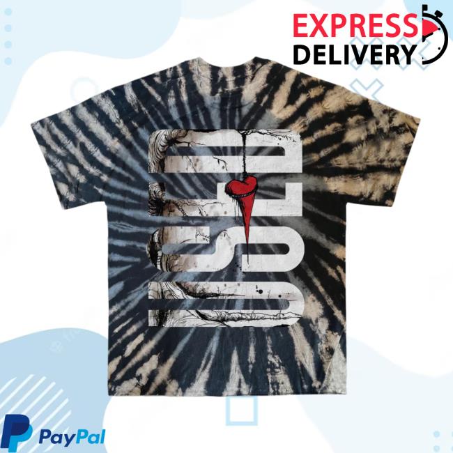 The Used Shop Vertical Heart Dye New Shirt