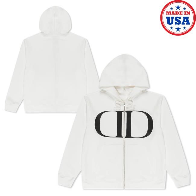 Dopamine Logo Zip Popover Hoodie (Black) | Lil Tecca Official Store Merch Dopamine Logo Zip Attractive Hoodie (Black) | Lil Tecca Official Store Merch