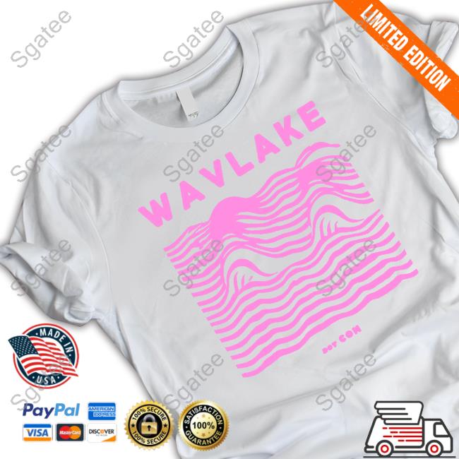 Wavlake Waves Shirt Black