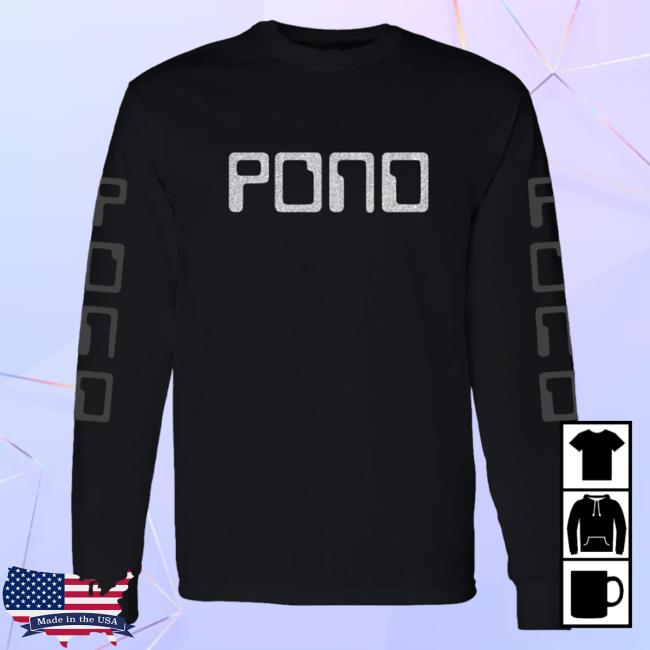 Pond Metallic Logo Crewneck Sweatshirt