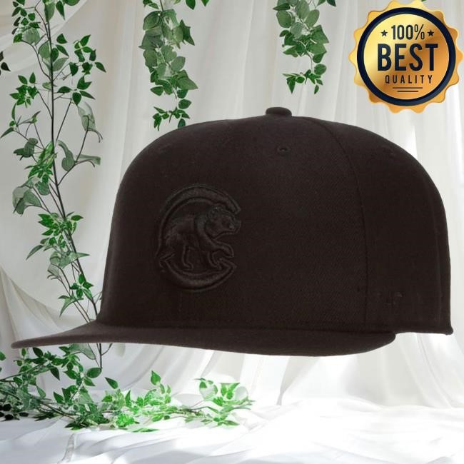 Chicago Cubs Walking Bear New Era 9FIFTY Black Snapback Cap | Buy Official Clark Street Sports Chicago Cubs Walking Bear New Era 9FIFTY Black Snapback Hat | Buy Official Clark Street Sports