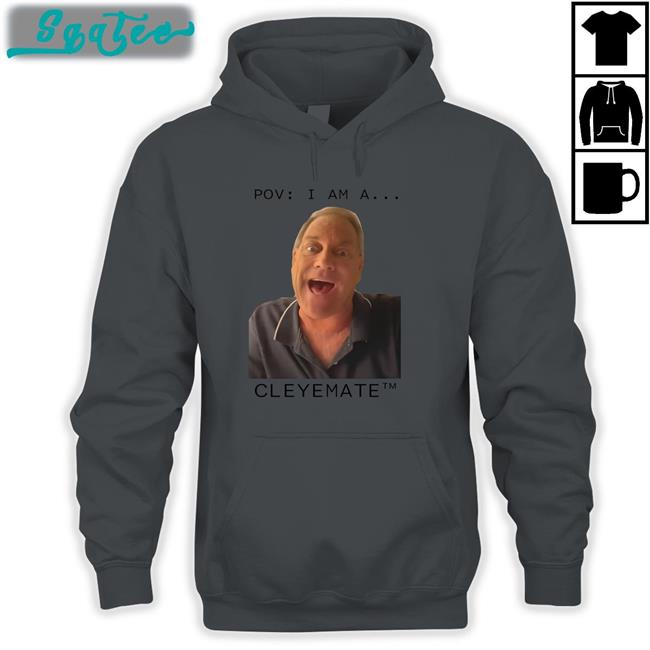 Rodger Cleye Merch Pov I Am A...Cleyemate Crewneck Sweatshirt Rodgercleye