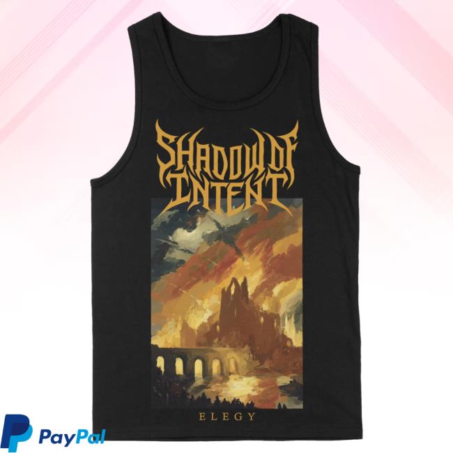 Official Indie Merch Store Shadow Of Intent Elegy Tank Top New Shirt Indiemerchstore