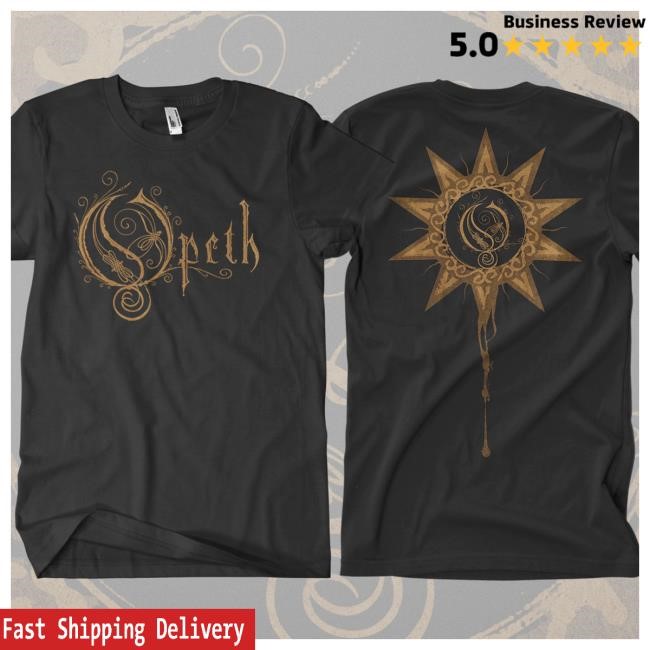 Official Opeth Merch Opeth - 'Sun' Popover Shirt