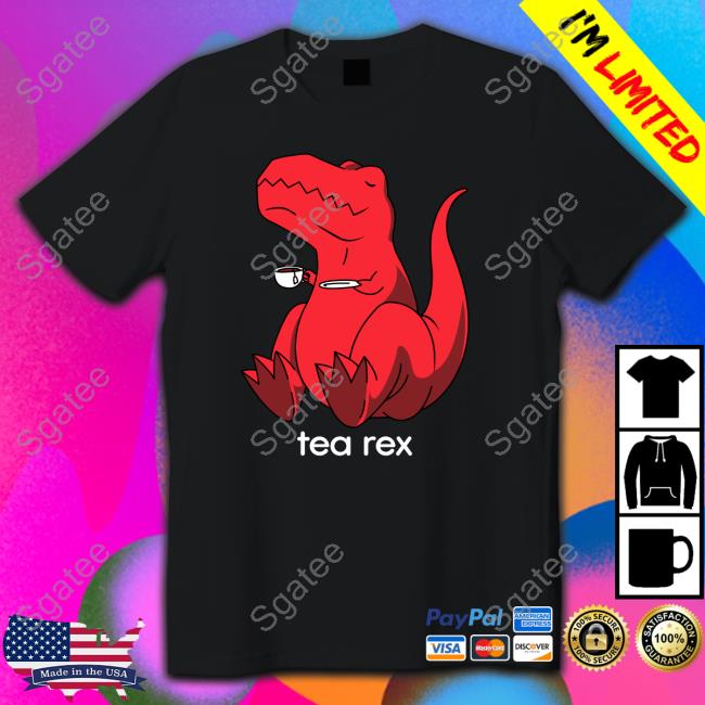 Tea Rex Tee Shirt Drstevenhobbs
