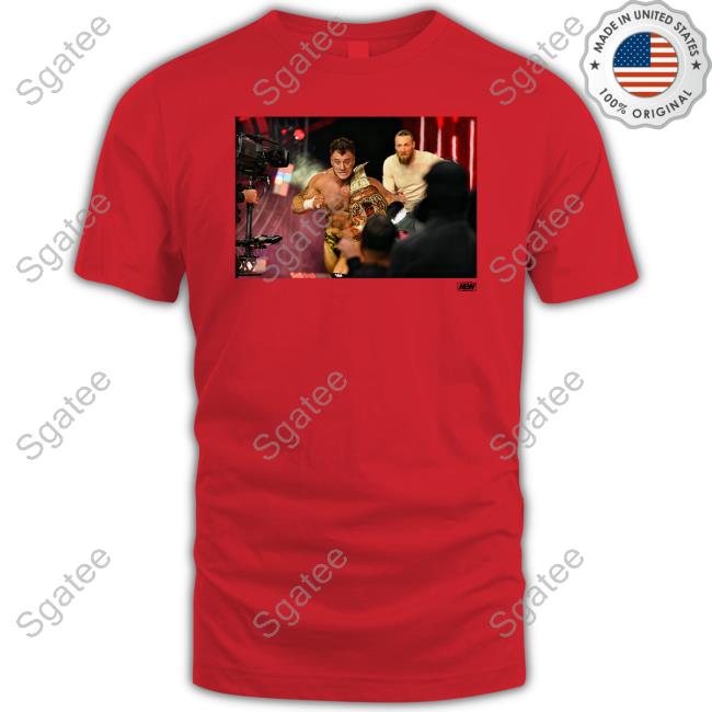 Aew All Elite Wrestling MJF Vs Bryan Danielson Running Scared Tee