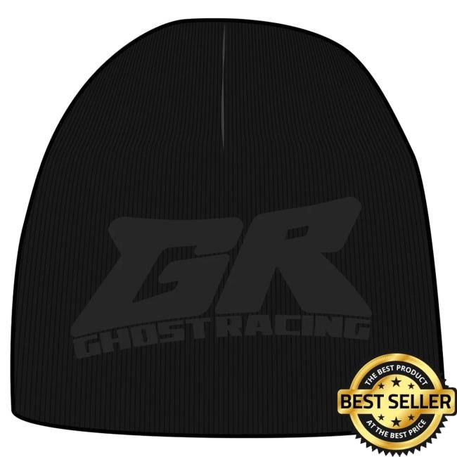 White Gr Skull Cap Ghost Racing All Day Essential