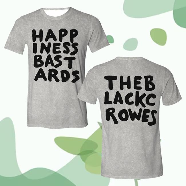 Official The Black Crowes Happiness Bastards Mineral Wash T-Shirts TheBlackCrowes