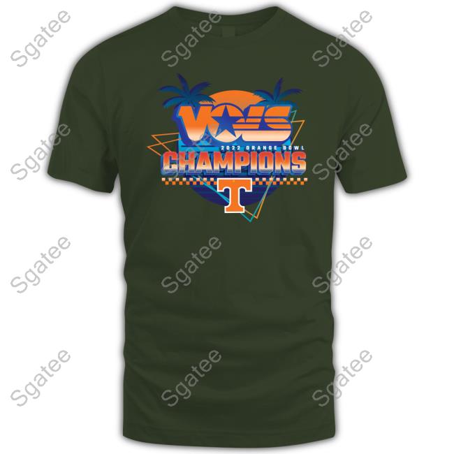 Vols 2022 Orange Bowl Champions T Shirt Chad Fields Vols Uniform Boy Cfieldsvfl